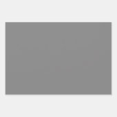 Duidelijke Dolfijn Wolk Grijze tinten 3 Tonen Inpakpapier Vel (Voorkant)