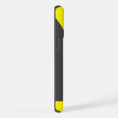 Duidelijke Eenvoudige Heldere Grijze Minimalistisc iPhone Hoesje (Rechterkant)