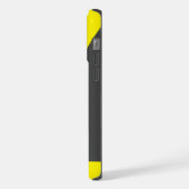 Duidelijke Eenvoudige Heldere Grijze Minimalistisc iPhone Hoesje (Linkerkant)