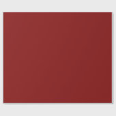 Duidelijke Effen Maroon Kleur Shade Tone Cadeaupapier (Vlak)
