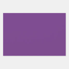 Duidelijke Eminentie Donkere Druif Paarse tinten 3 Inpakpapier Vel