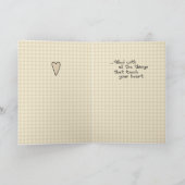 Duidelijke en eenvoudige verjaardag kaart (Binnen)