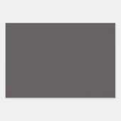 Duidelijke Gans Groene Wolf Grijs Shades 3 Tones Inpakpapier Vel (Voorkant 3)