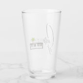 Duidelijke glazen beker (Achterkant)