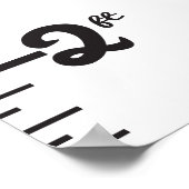 Duidelijke Groei Grafiek Poster (Hoek)