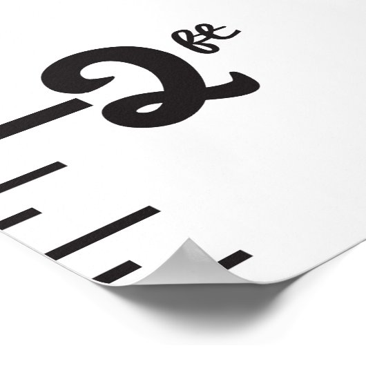 Duidelijke Groei Grafiek Poster (Hoek)