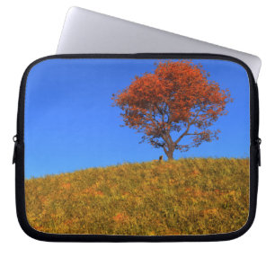 Duidelijke herfst-dag laptophoes laptop sleeve