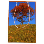 Duidelijke herfst Day Gift Bag Medium Cadeauzakje (Achterkant)