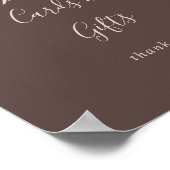 Duidelijke Kaarten en cadeaubonborden voor gebergt Poster (Hoek)