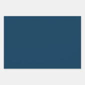 Duidelijke keizerlijke Pruisische marine blauw tin Inpakpapier Vel (Voorkant 2)