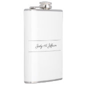 Duidelijke klassieke minimalistische Parisienne-ka Heupfles (Rechts)