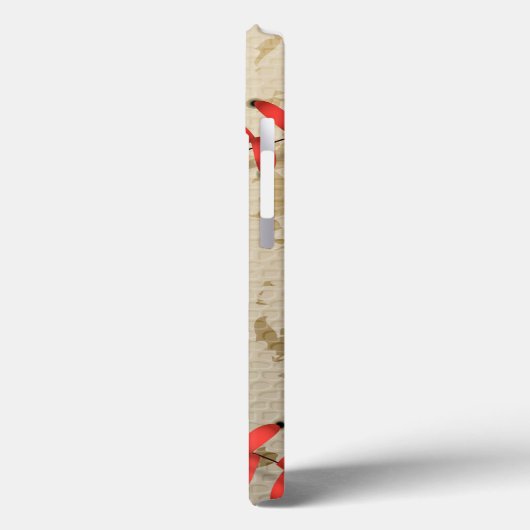 Duidelijke Koel  Baseball Tough Phone Case (Achterkant / Links)