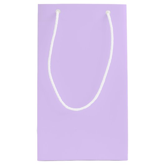 Duidelijke Lila achtergrond Klein Cadeauzakje (Achterkant)