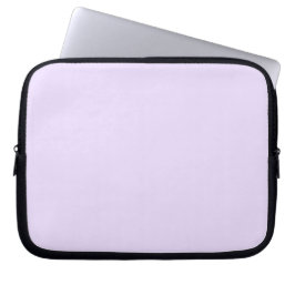Duidelijke Lila achtergrond Laptop Sleeve