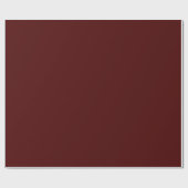Duidelijke Maroon Rode Kleur Shade Tone Cadeaupapier (Vlak)
