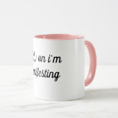 duidelijke mok (Voorkant rechts)