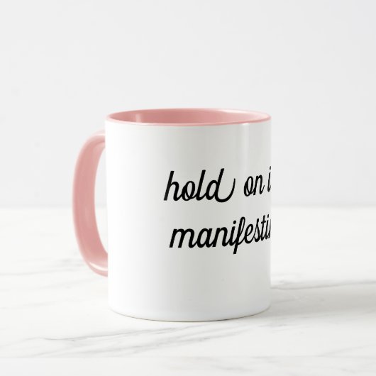 duidelijke mok (Voorkant links)