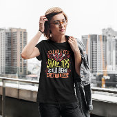 Duidelijke ogen Scherpe tips Koud bier kan Dart ni T-shirt