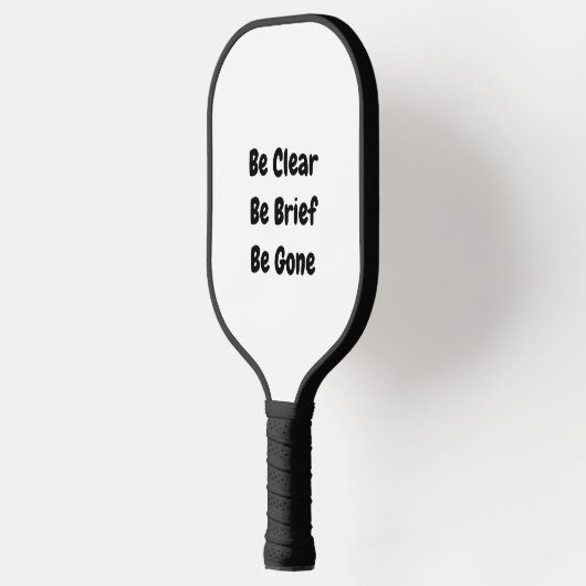 Duidelijke Pickleball Paddle (Links)