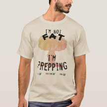 Duidelijke prepper T-shirt