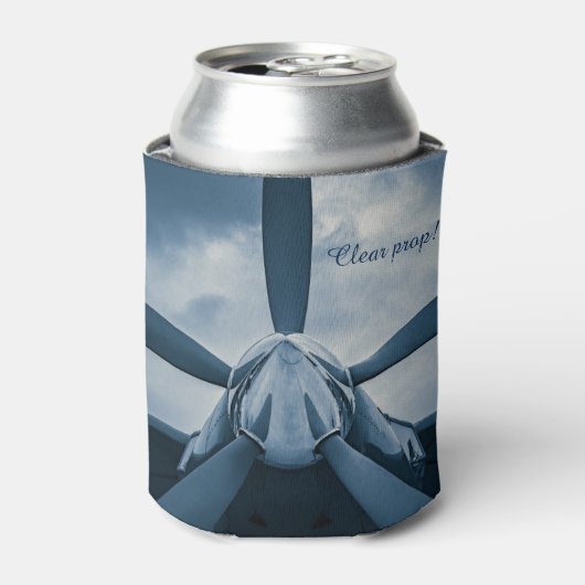 Duidelijke Prop! Blikjeskoeler (Blikje Voorkant)