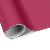 Duidelijke Ruby Rode Kleur Shade Tone Cadeaupapier (Rol Hoek)