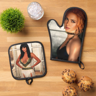 Duidelijke Schaduwen en Terug naar Die Speciale Pl Ovenwant & Pannenlap Set