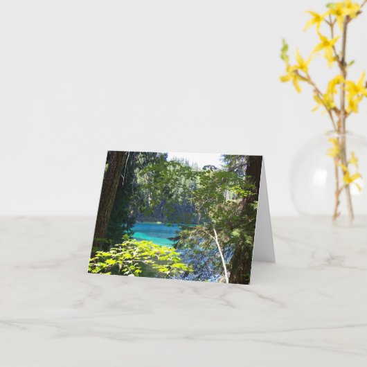 Duidelijke schoonheid kaart (Gele Bloem)