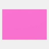 Duidelijke Super Thulian Licht Diep Roze tinten 3 Inpakpapier Vel (Voorkant 3)