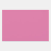 Duidelijke Super Thulian Licht Diep Roze tinten 3 Inpakpapier Vel (Voorkant 2)