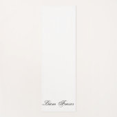 Duidelijke tekst Gepersonaliseerde minimale Creëer Yogamat (Voorkant)