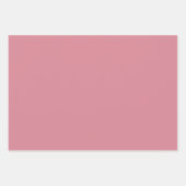 Duidelijke Tulp Watermeloen Blush Roze tinten 3 ti Inpakpapier Vel (Voorkant 3)