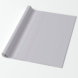 Duidelijke Winter Platinum Grijze Kleur Tone Cadeaupapier