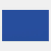 Duidelijke Zee Luchtresolutie Blauwe tinten 3 tone Inpakpapier Vel (Voorkant 2)