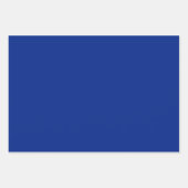 Duidelijke Zee Luchtresolutie Blauwe tinten 3 tone Inpakpapier Vel (Voorkant)