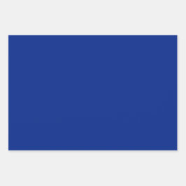 Duidelijke Zee Luchtresolutie Blauwe tinten 3 tone Inpakpapier Vel