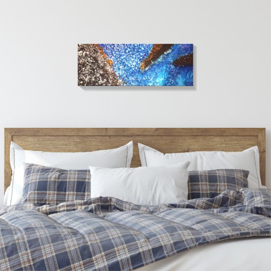 "Duidelijkheid" Canvas Afdruk (Insitu (Slaapkamer))