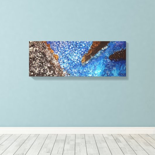 "Duidelijkheid" Canvas Afdruk (Insitu (Houten vloer))