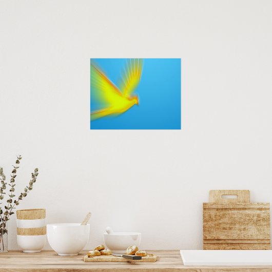 duif 03 poster (Keuken)