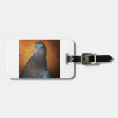 duif bagagelabel (Voorkant horizontaal)