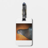 duif bagagelabel (Achterkant verticaal)