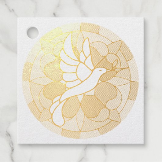 duif bedankjes labels (Voorkant)