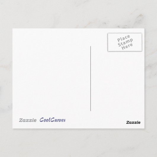 duif briefkaart (Achterkant)