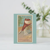 duif briefkaart (Staand voorkant)