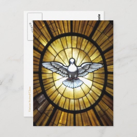 duif briefkaart (Voorkant / Achterkant)