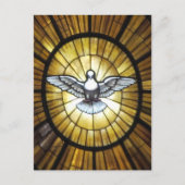 duif briefkaart (Voorkant)