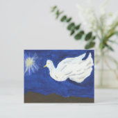 duif briefkaart (Staand voorkant)