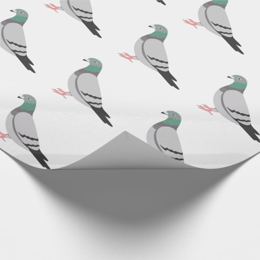 duif cadeaupapier (Hoek)