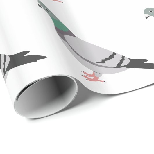 duif cadeaupapier (Rol Hoek)