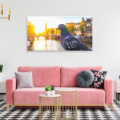 duif canvas afdruk (Insitu (Woonkamer))